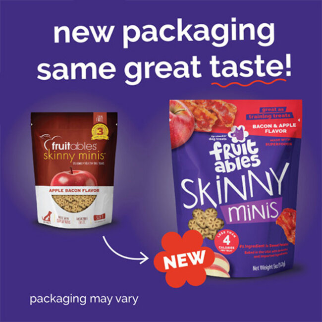 Fruitables Skinny Minis Apple Bacon 5oz