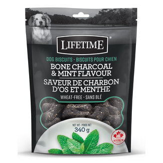 Lifetime Lifetime Char Mint Flavour Dog Biscuit 340g