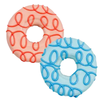 Bosco and Roxys Another Year, Another Donut Birthday Dog Cookie