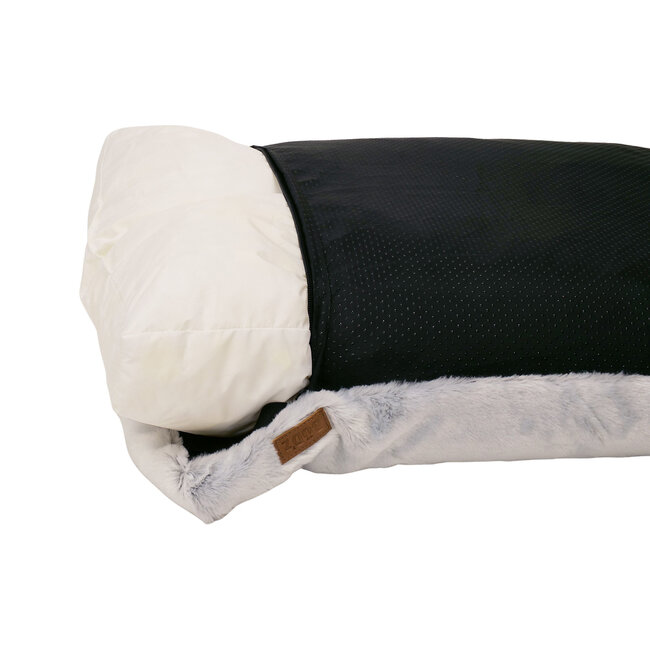 Bud'Z Quartz Flat Dog Bed Gray 47x28.5x6"