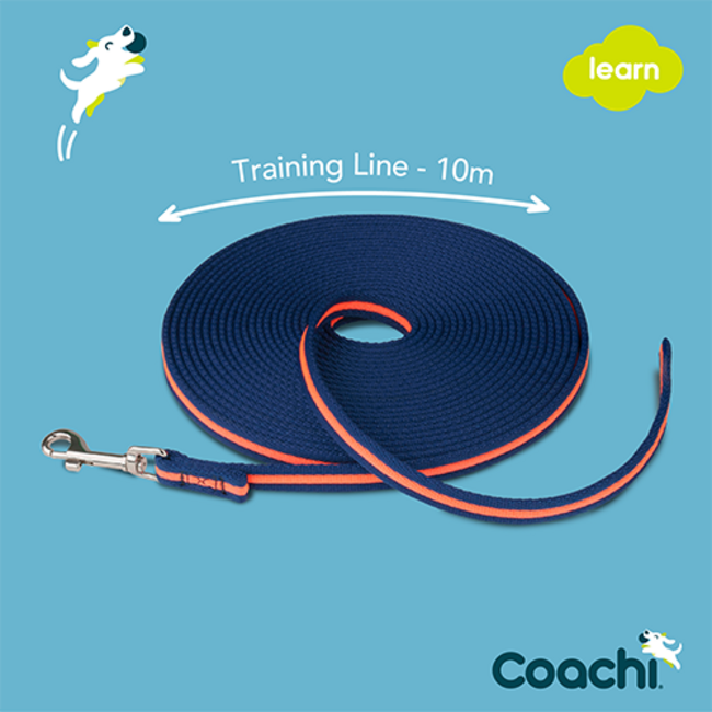 Coachi Training Line Navy & Coral 10m (32.8')