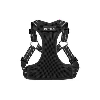 Muttluks Muttluks BreezyVest Ultra Harness Strong Cat or Small Dog Harness Black X-Small