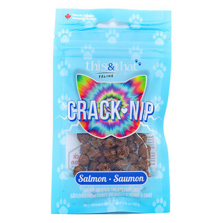 This & That Canine Co. Crack-Nip Salmon Cat Treat 43g