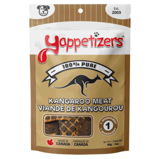 Yappetizers Yappetizers Dehydrated Dog Treat Kangaroo Meat 85g