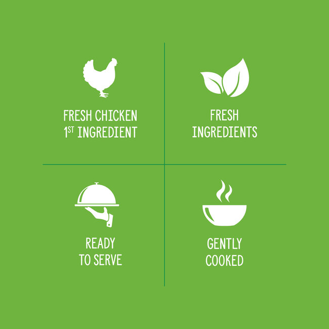 Nutrience Homestyle Topper for Dogs Chicken Florentine 152g