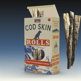 Land & Sea Land & Sea Pets Cod Rolls 120G