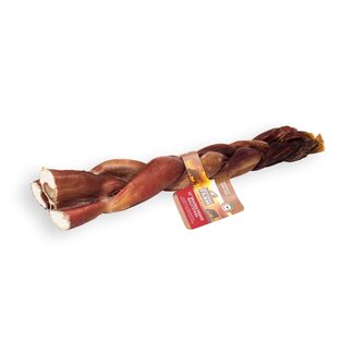 Natural Farm Braided Power Bully Stick 12"