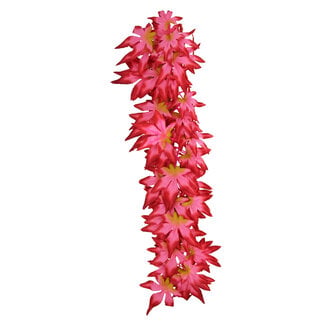 Jurassic Reptile Products Leafy Red Plant 24"