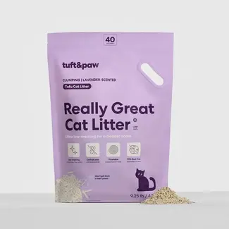 Tuft & Paw Tuft & Paw Really Great Cat Litter Lavender-Scented 4.2kg