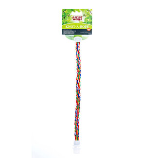 Living World Living World Multi-Coloured Cotton Perch 16mm dia x 38cm L