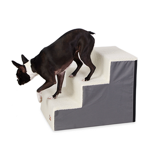 K&H Pet Steps Fleece 3 Step Gray