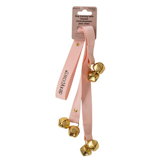 Dexypaws Dexypaws Dog Training Bells Blush Pink