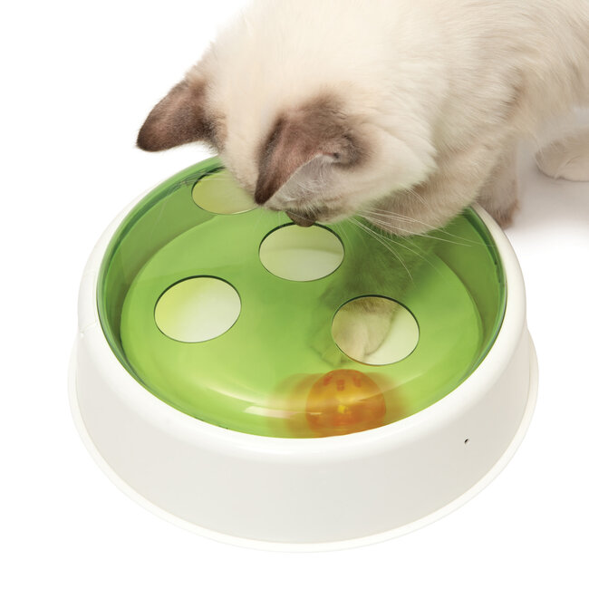 Catit Ball Dome Cat Toy with Swiveling Plate