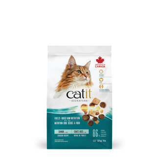 Catit Catit Signature Freeze-Dried Raw Nutrition for Senior Cats Chicken Recipe 1.8kg (4lb)