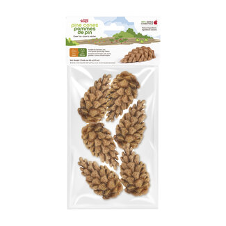 Living World Living World Edible Pine Cones Chew Toy 6pk