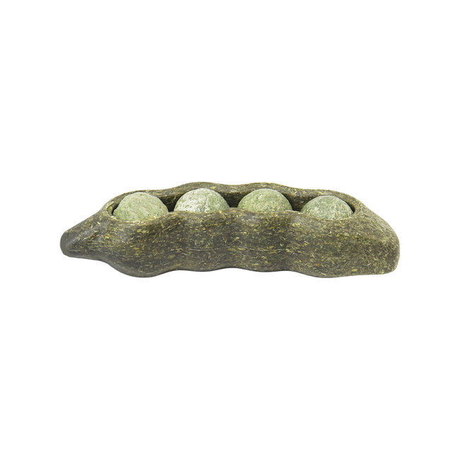 Living World Edible Pea Pods Chew Toy 3pk