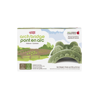 Living World Living World Edible Arch Bridge Hideout 165g