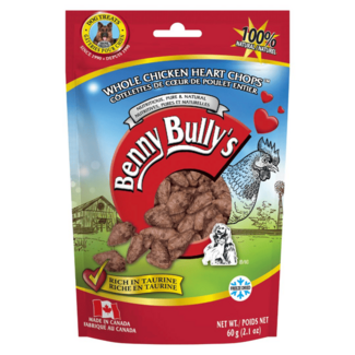 Benny Bully's Benny Bully's Whole Chicken Heart Chops 60g