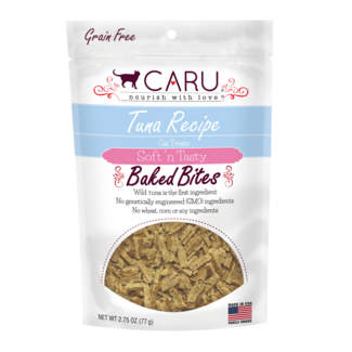 Caru Caru Soft ‘n Tasty Baked Tuna Recipe Bites for Cats 77g