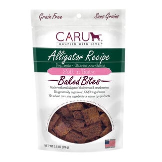 Caru Caru Soft ‘n Tasty Baked Alligator Recipe Bites for Dogs