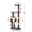 PetPals Group Midnight Molly Cat Tree with Hanging Toy 60.5"