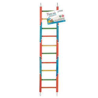HARI Smart Play Trifold Ladder Enrichment Parrot Toy