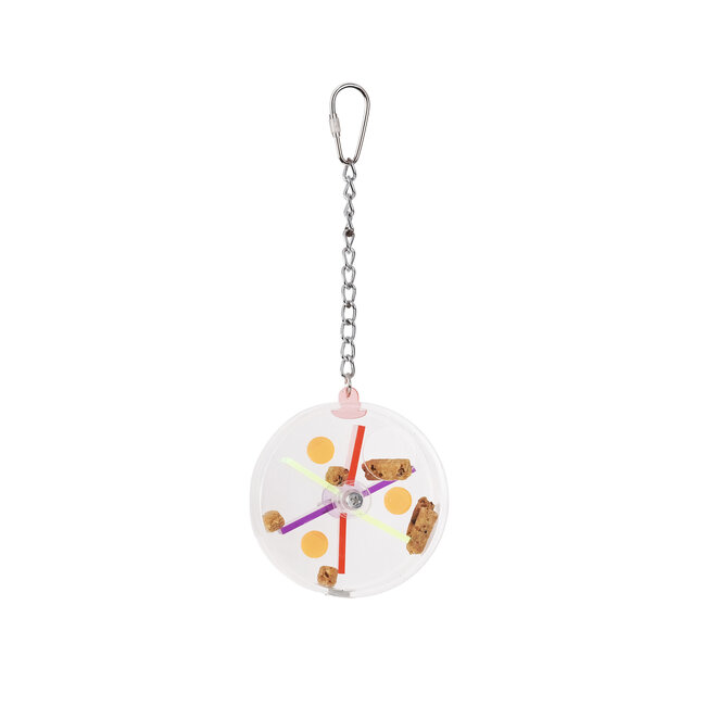 Active Play Whirl-a-Treat Interactive Parrot Toy Small
