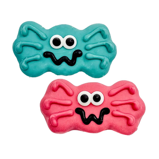 Bosco and Roxys No-Fly Zone Spiders Halloween Dog Cookie