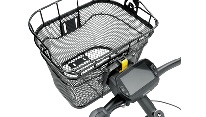 Topeak Front Basket with Fixer 3 Handlebar Bracket: Black