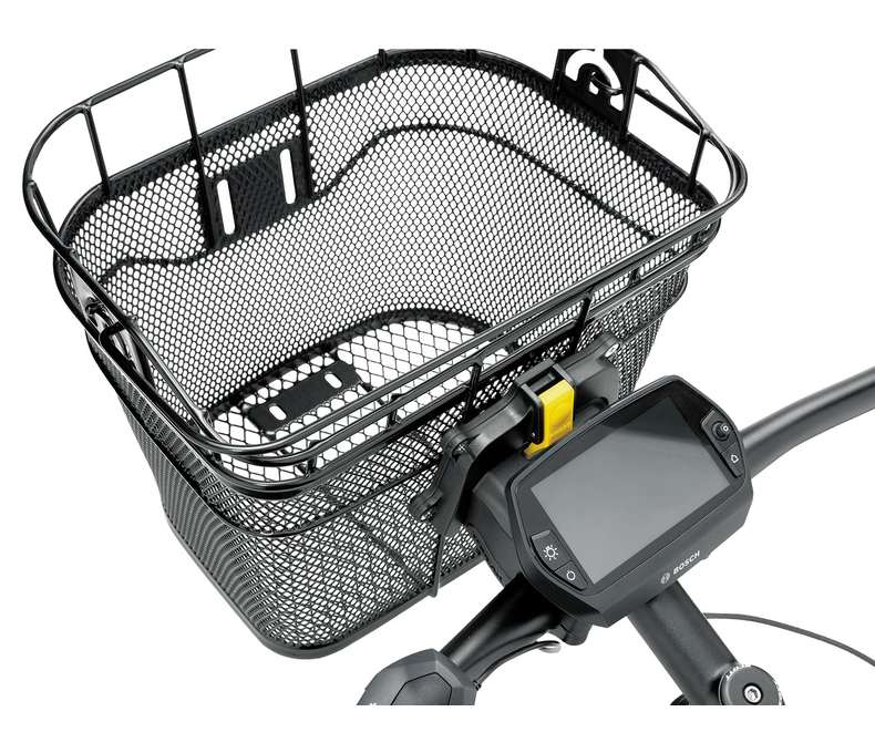 Topeak Front Basket with Fixer 3 Handlebar Bracket: Black