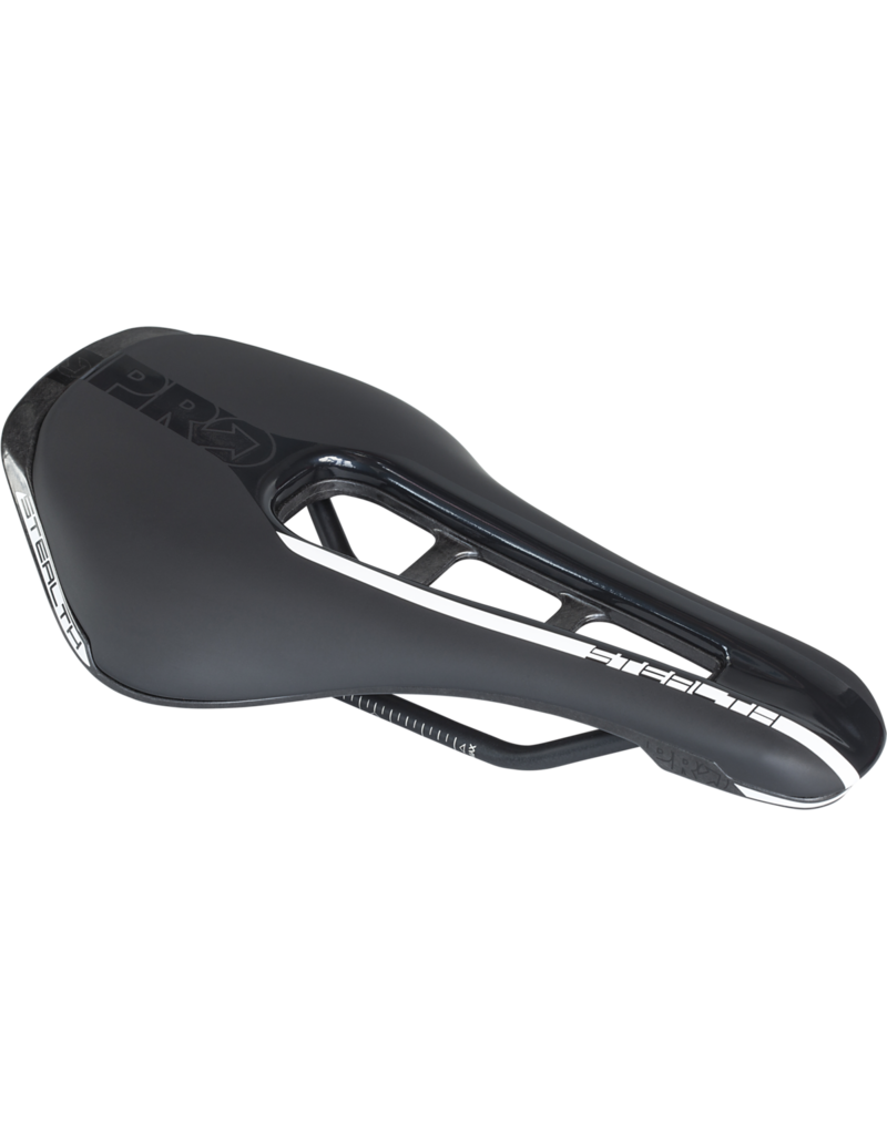SHIMANO AMERICAN CORP. Pro Stealth saddle Black 142mm Stainless rail