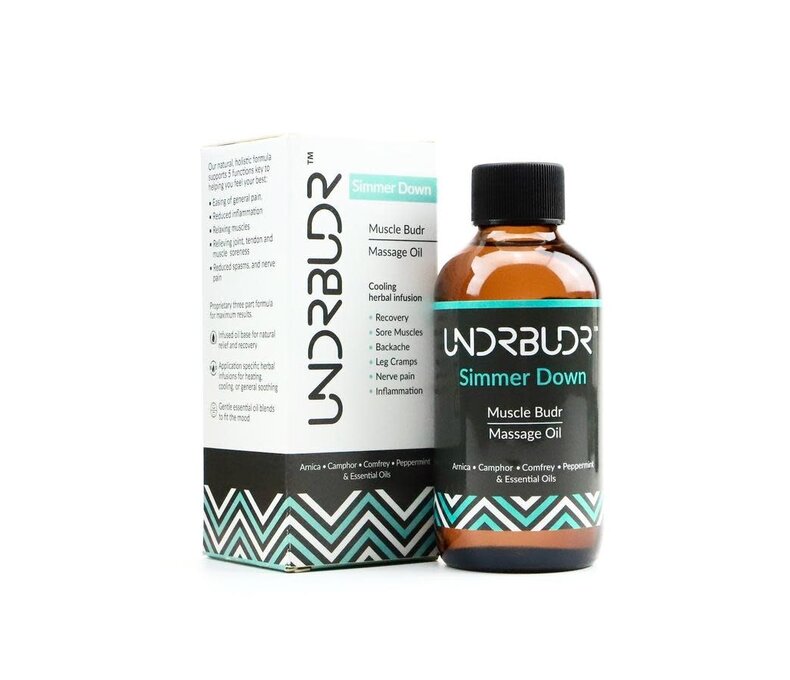 Muscle Budr Simmer Down Oil 4oz