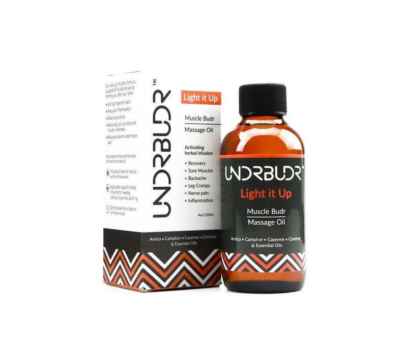 Muscle Budr Light it Up Oil 4oz
