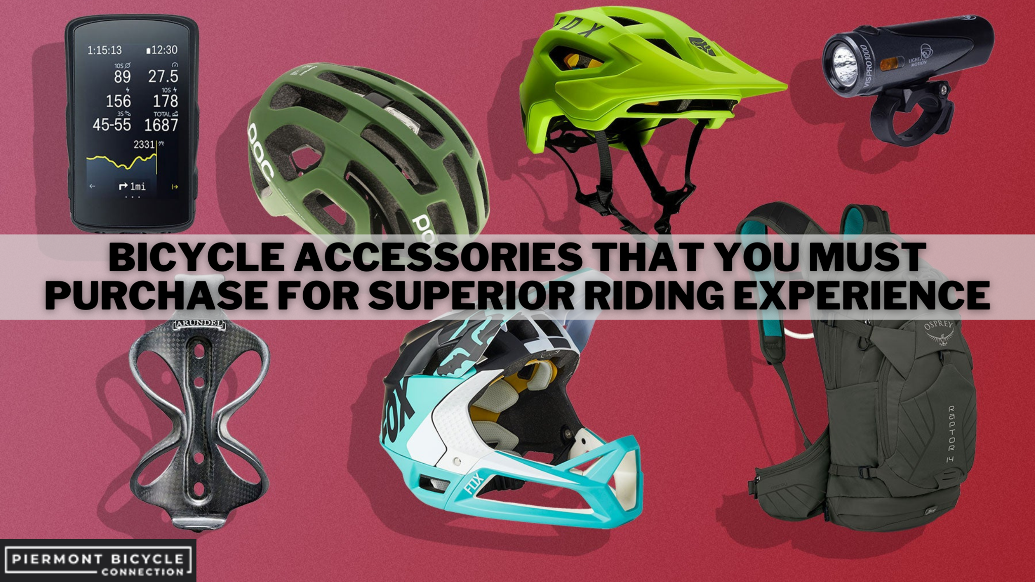 Bicycle Accessories That You Must Purchase for Superior Riding Experience