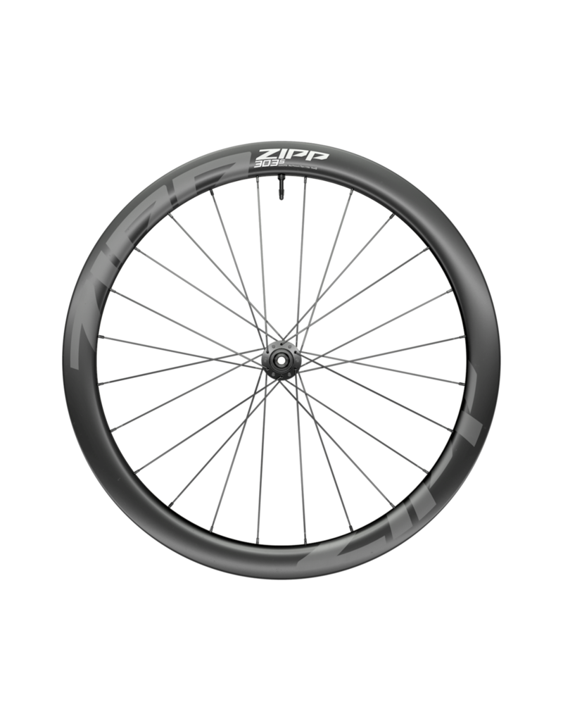 Zipp 303 S Carbon Tubeless Disc Brake Center Locking 700c Front 24Spokes 12x100mm Standard Graphic A1