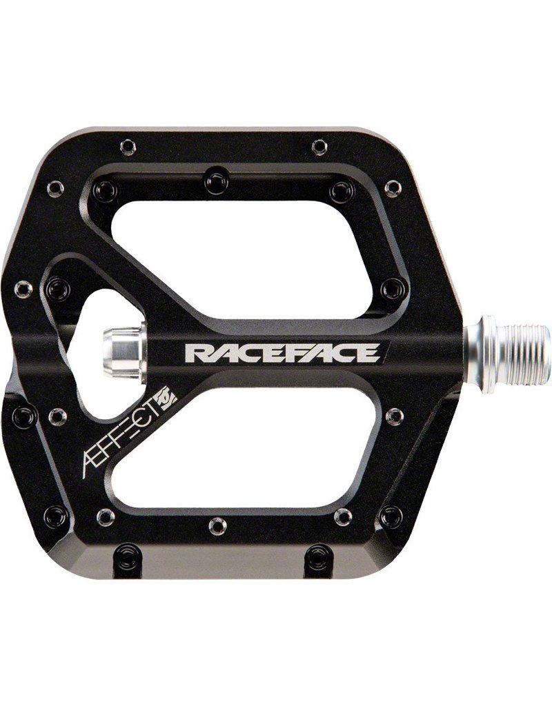 RaceFace Aeffect Pedals - Platform, Aluminum, 9/16", Black