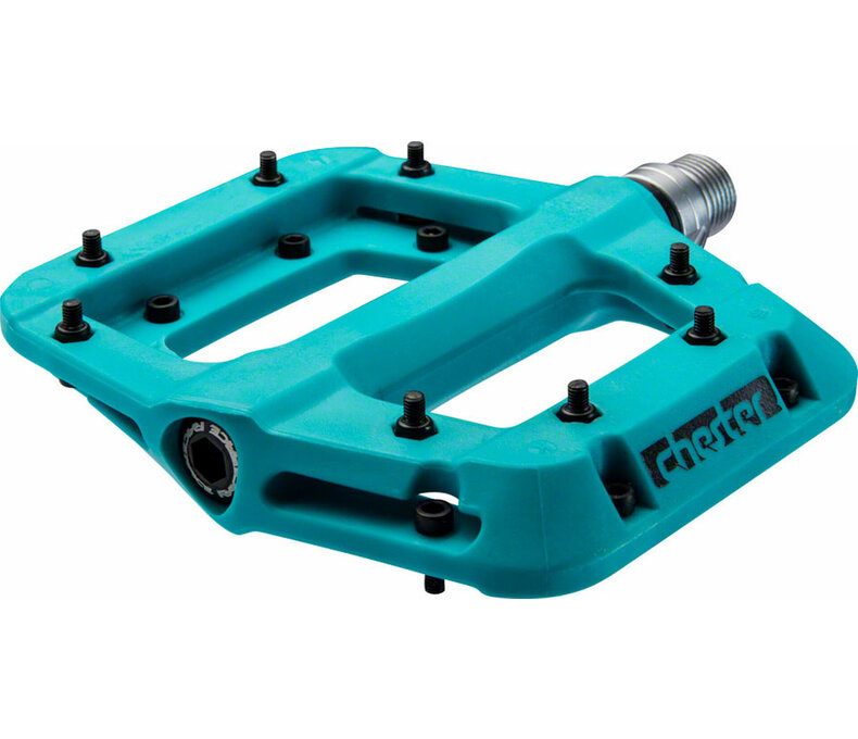 Race Face Chester Composite Pedals, Turquoise
