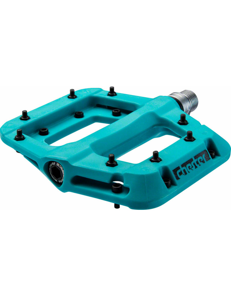 Race Face Chester Composite Pedals, Turquoise