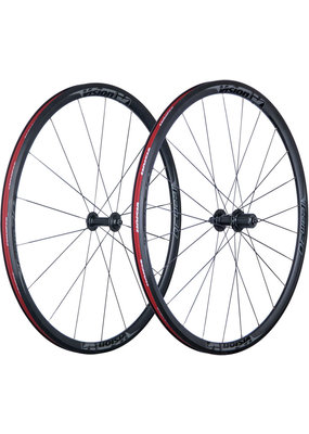 Vision Team 30 Comp Wheelset - 700, QR x 100/130mm, Rim Brake, HG 11, Black