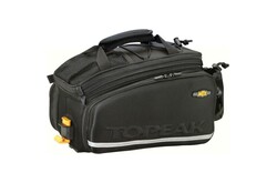 Topeak MTX TrunkBag DXP Rack Bag with Expandable Panniers: 22.6 Liter, Black
