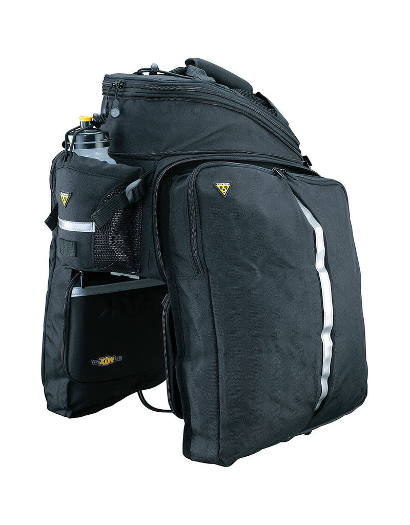 Topeak Topeak MTX TrunkBag DXP Rack Bag with Expandable Panniers: 22.6 Liter, Black