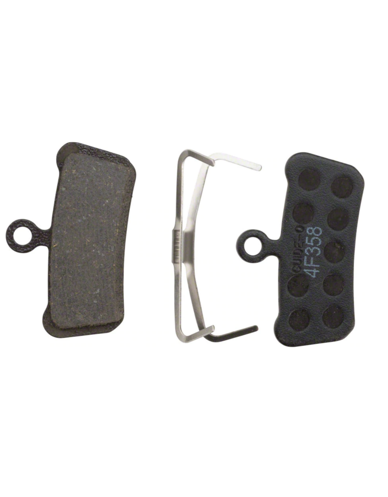 SRAM Disc Brake Pads - Organic Compound, Steel Backed, Quiet, For Trail, Guide, and G2