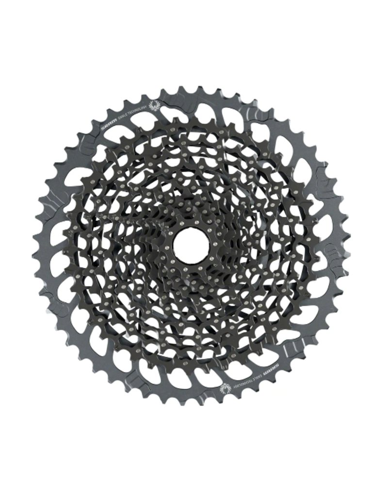 SRAM GX Eagle XG-1275 Cassette - 12 Speed, 10-52t, 520% Range, Black,