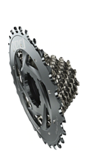 SRAM SRAM RED AXS XG-1290 Cassette - 12 Speed, 10-28t, Silver, For XDR Driver Body, D1