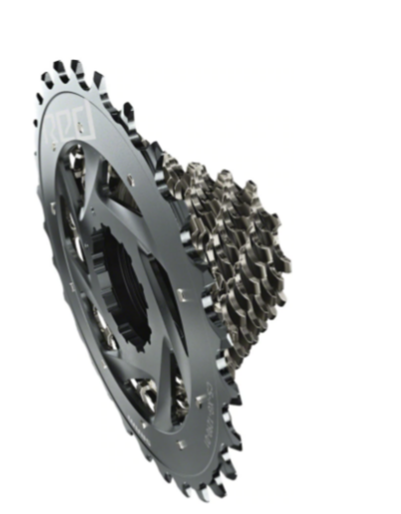 SRAM SRAM RED AXS XG-1290 Cassette - 12 Speed, 10-28t, Silver, For XDR Driver Body, D1