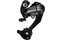 Shimano RD-M370-SGS Altus 9 Speed Rear Derailleur - Long Cage, Black