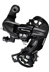 SHIMANO AMERICAN CORP. Shimano Tourney RD-TY300-SGS Rear Derailleur - 6,7 Speed, Long Cage, Black, Shimano Rear Direct Mount