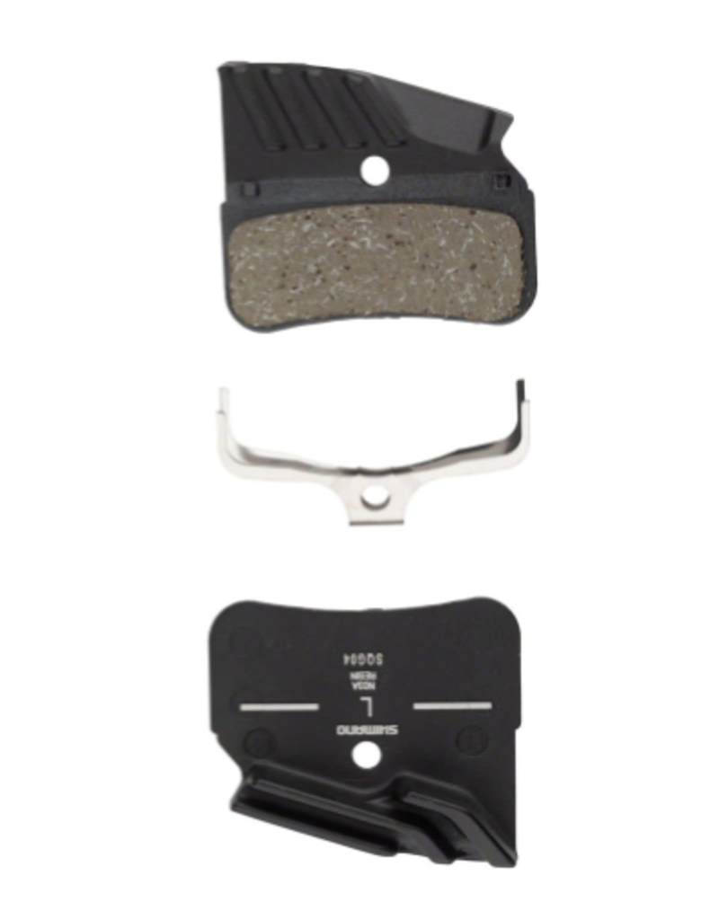 SHIMANO AMERICAN CORP. Shimano N03A Finned Resin Disc Brake Pad with Spring
