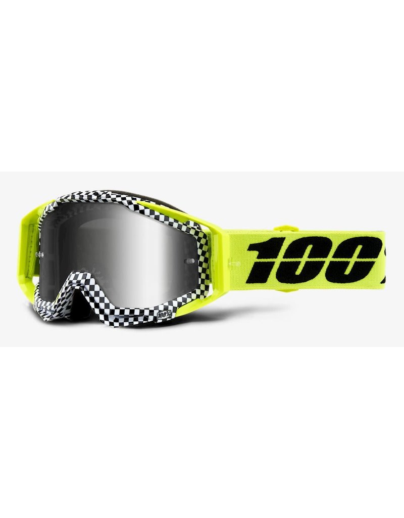 100% 100% Racecraft Goggle Andre - Mirror Silver Lens
