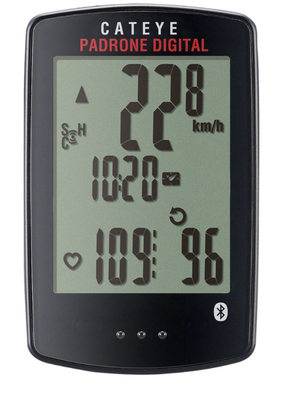 CatEye Padrone Digital Bike Computer - Wireless, Black